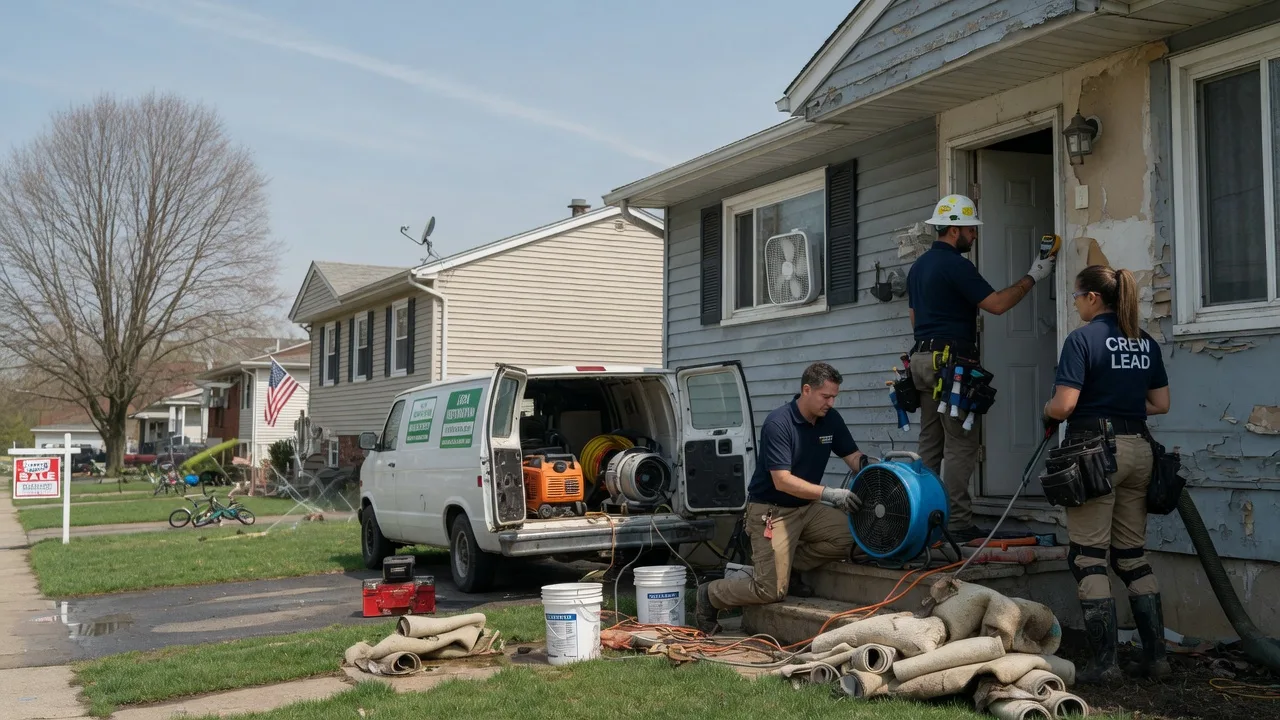 Flood Cleanup in South Point, OH near me