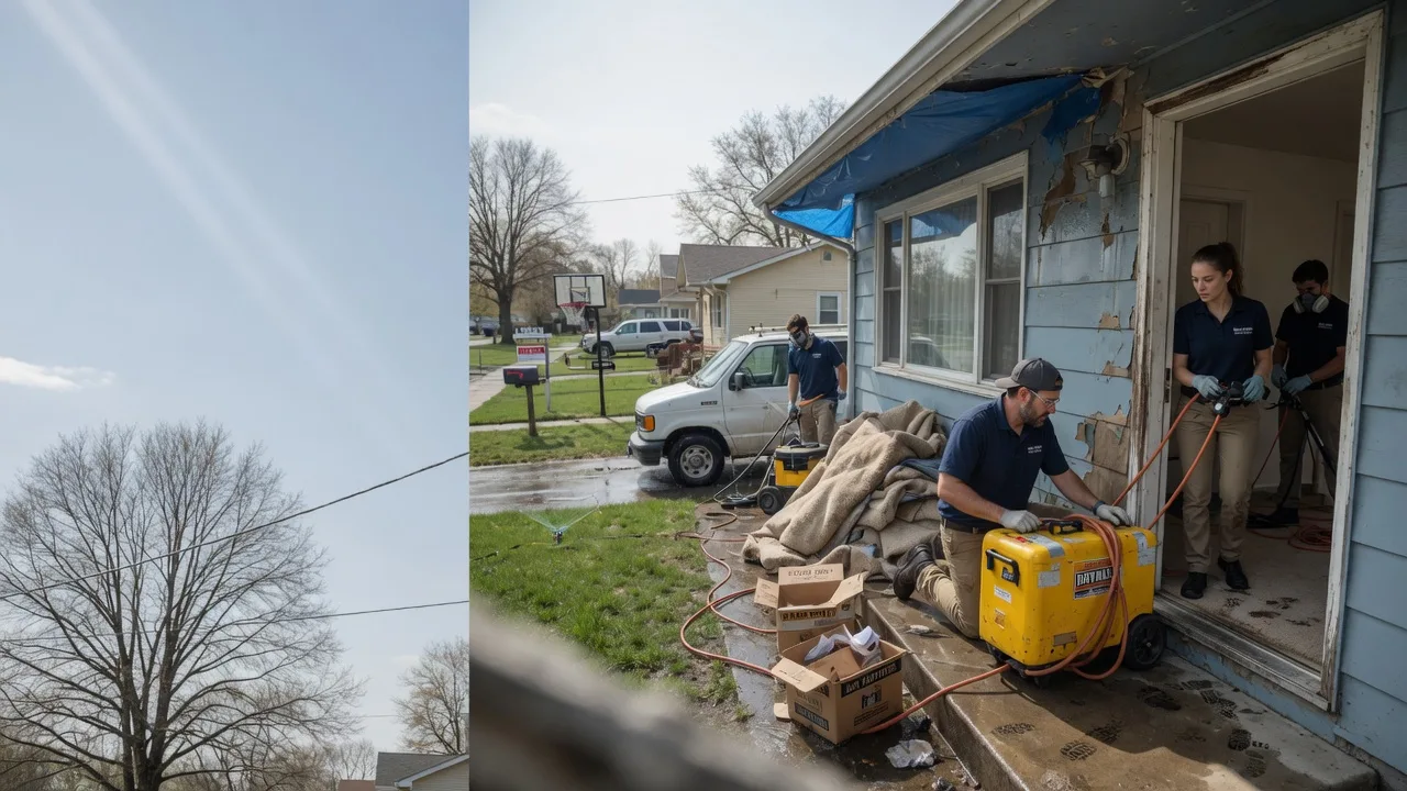 Basement Flood Cleanup in South Point, OH near me